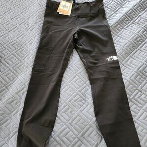 The north face warm winter tights size med